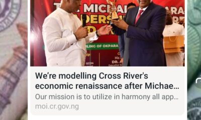 Cross River State Economy Modeled After Late Michael Okpara-Gov