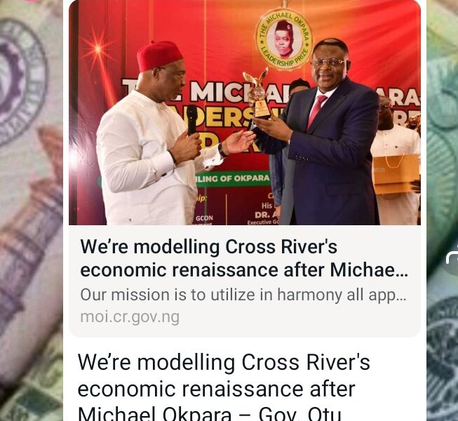 Cross River State Economy Modeled After Late Michael Okpara-Gov