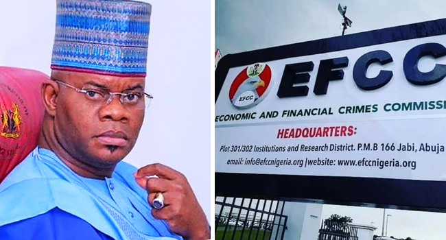 EFCC Arrests Yahaya Bello In A Sting Night Operation In Lokoja-parliamentvanguard.com