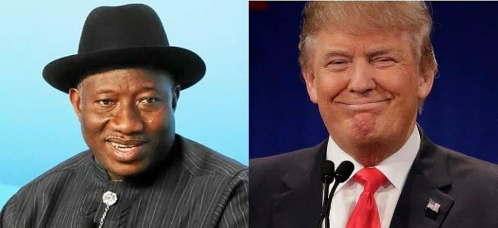 "We Will Restore Electoral Intergrity In Nigeria-Trump Reply's GEJ