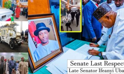 Senate Refutes Claim Of Poor Representation At Late Ubah's Funeral-parliamentvanguard.com