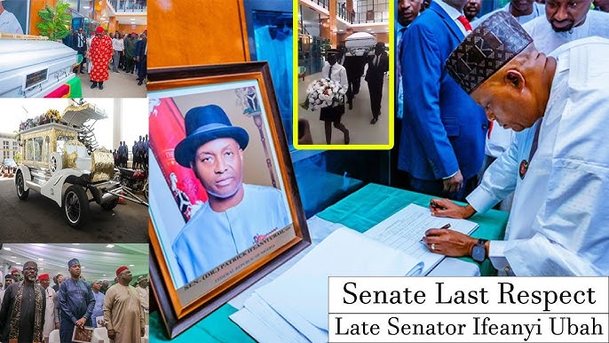 Senate Refutes Claim Of Poor Representation At Late Ubah's Funeral-parliamentvanguard.com