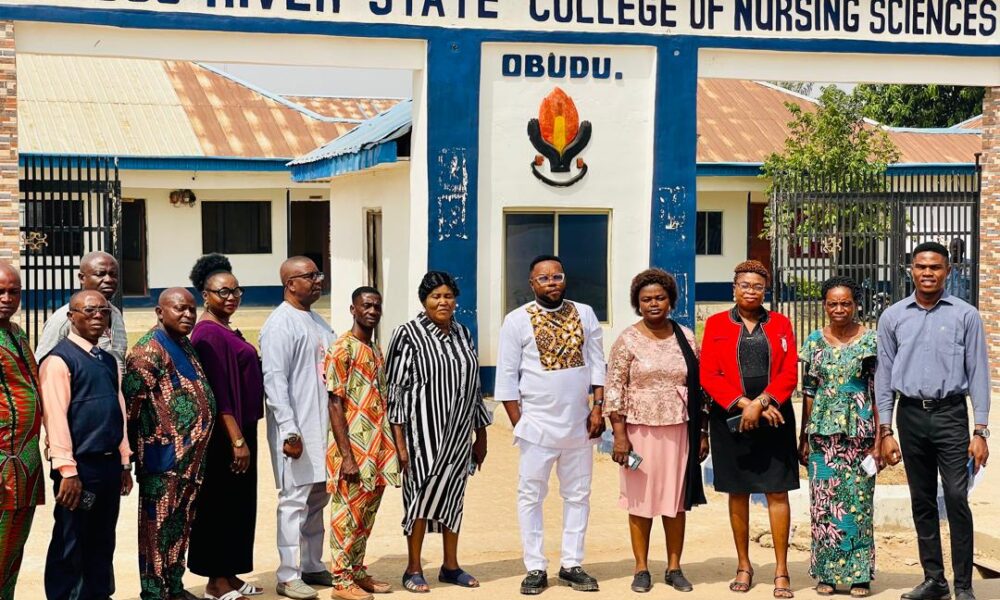 Gov. Otu’s Infrastructure Drive: SA Nursing, Coco-Bassey Esu Commends Progress At College of Nursing, Obudu