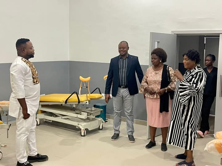 Inspection of facilities at Obudu German hospital