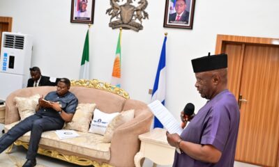 Gov Otu Engages Elders Forum, Pledges To Safeguard State Boundaries