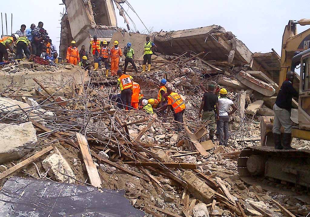 Collapsed Lekki building-parliamentvanguard.com